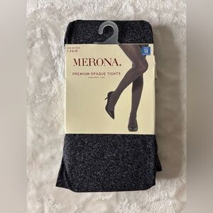 Merona Women’s Premium Opaque Tights NWT